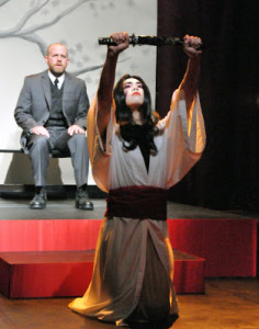 Rik Lopes and Sean Fenton in M. BUTTERFLY. 
