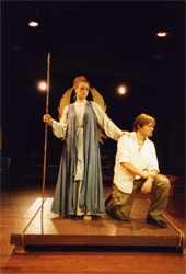 Katherine Mann and Rick Hill in THE ODYSSEY. 