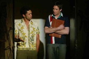 Che Timmins and Daniel Fletcher in the Melbourne production. 